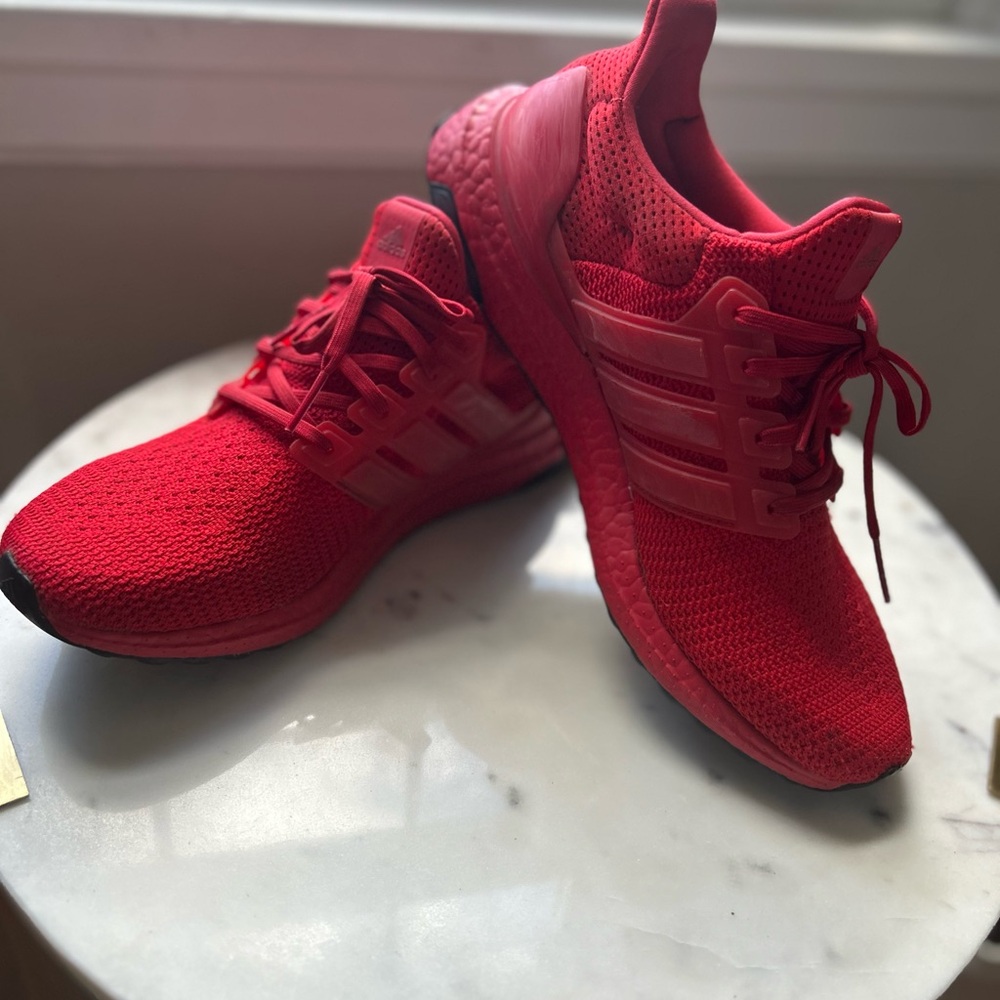 Adidas Men’s Solar Red Ultraboost Running Shoes